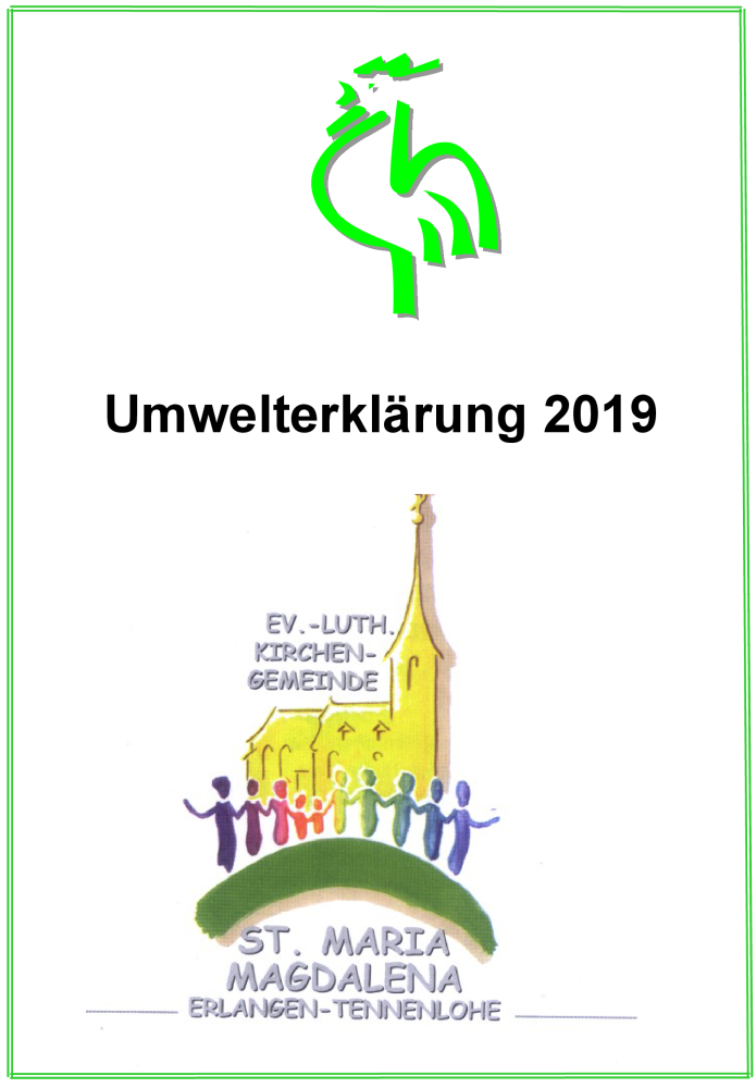 Titel Umwelterklärung 2019