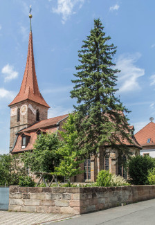 Kirche aus Süden