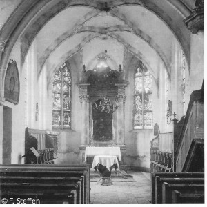 1902 Blick zum Altar